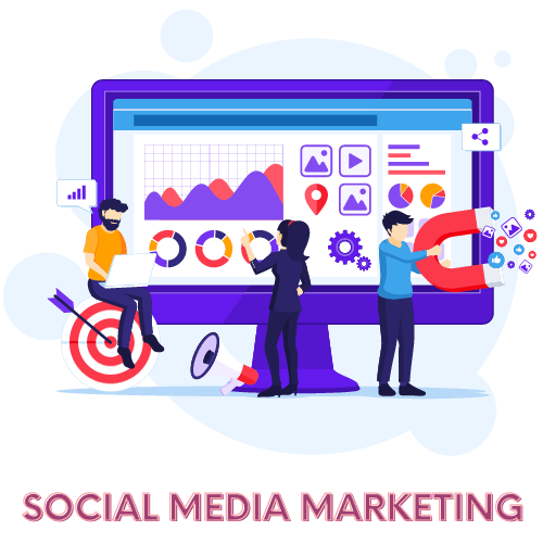 Social media marketing 
